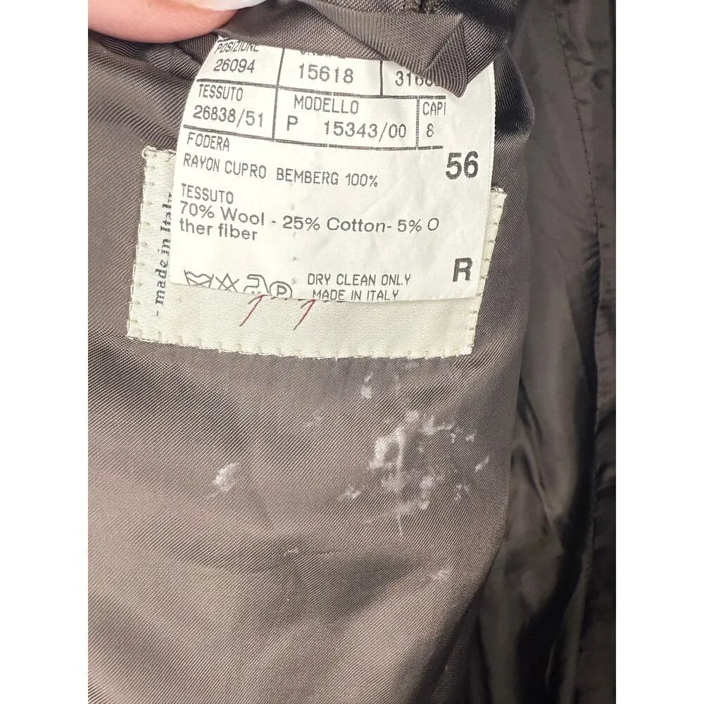 Canali Proposta Wool Blend Men's Sport Coat Size 56R